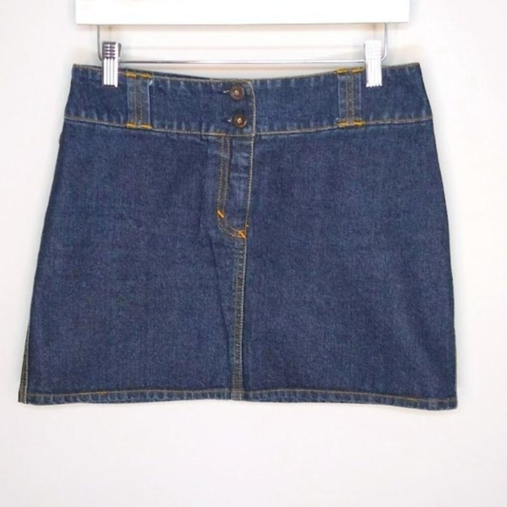 No Name Denim Mini Skirt